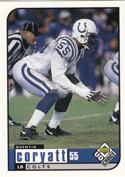 Quentin Coryatt Indianapolis Colts 1998 Upper Deck Collector's Choice NFL #76
